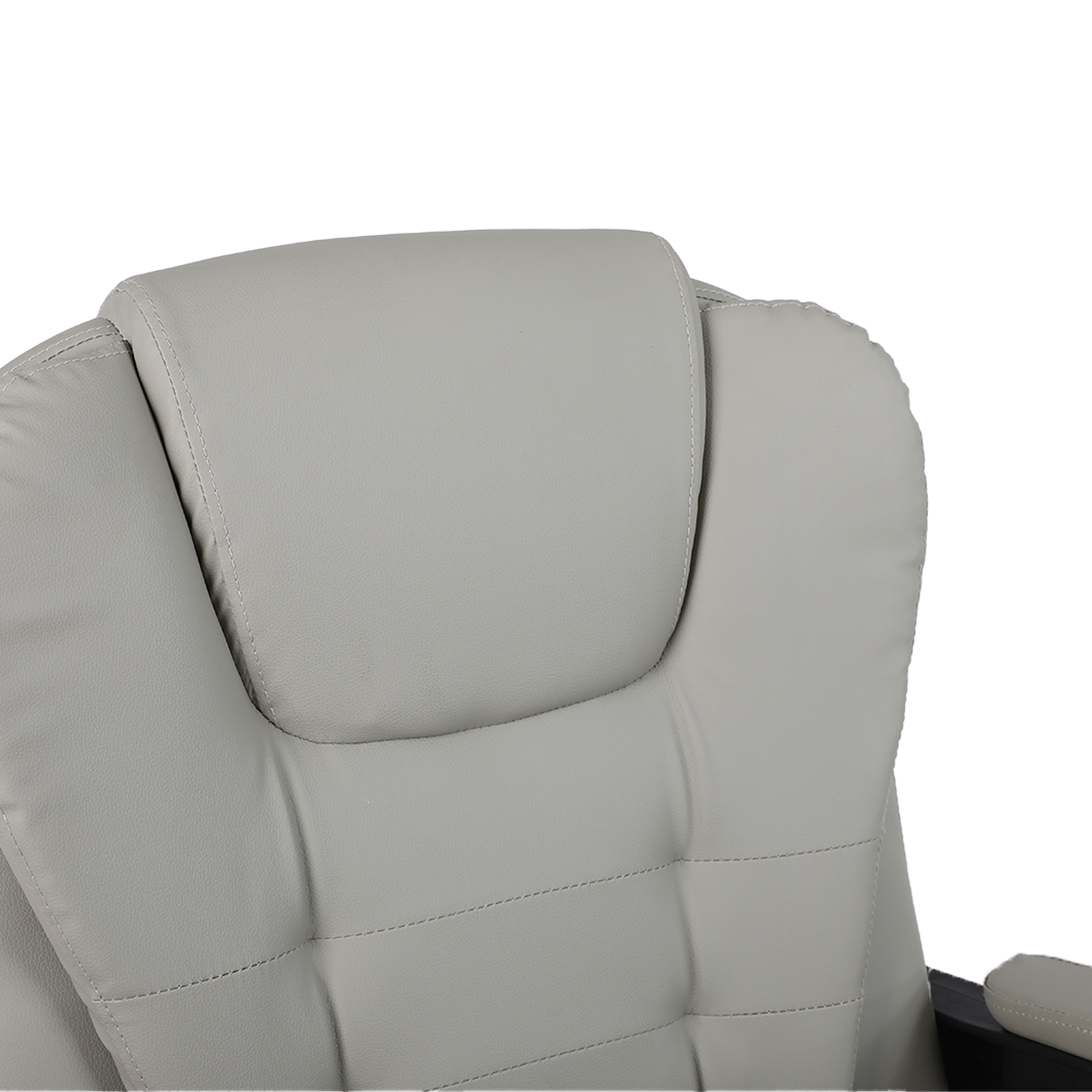 Ergonomic Executive Office Chair,Faux Leather,Adjustable Height 45-55cm — image 2