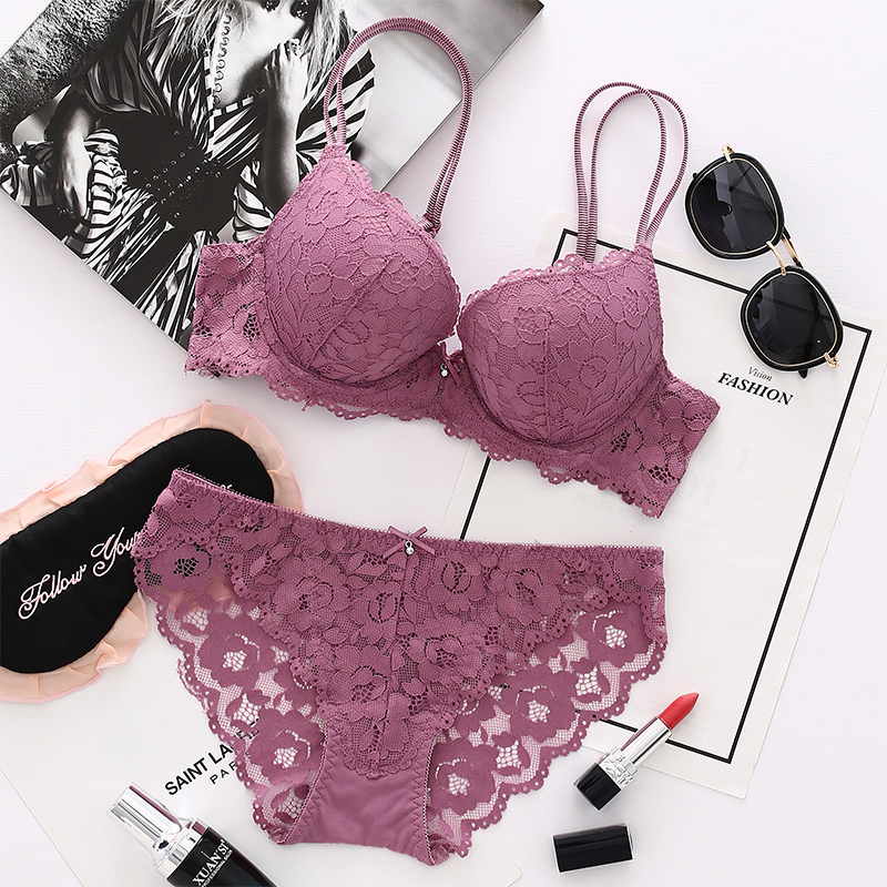 Title 4, Conjunto de lingerie de renda, sensual e elegan...