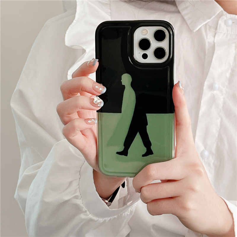 Creative Art Figure Patchwork Phone Case Protector