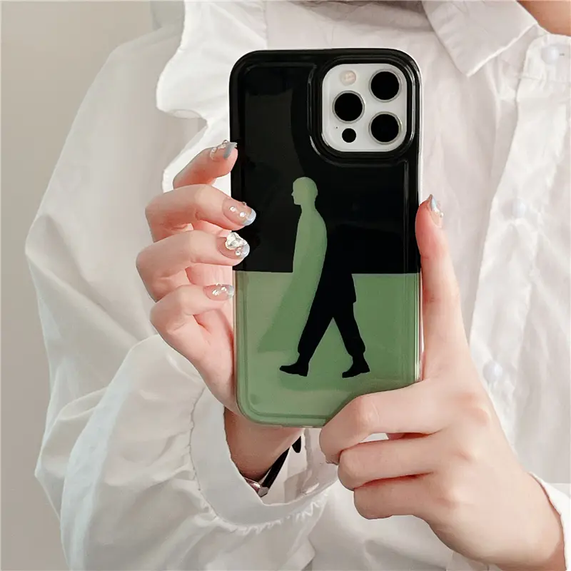 Creative Art Figure Patchwork Phone Case Protector
