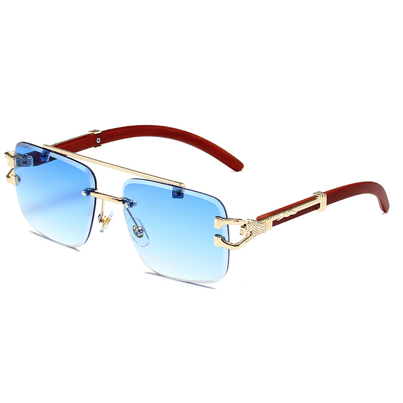 Title 5, Lunettes de soleil tendance double pont pour ho...