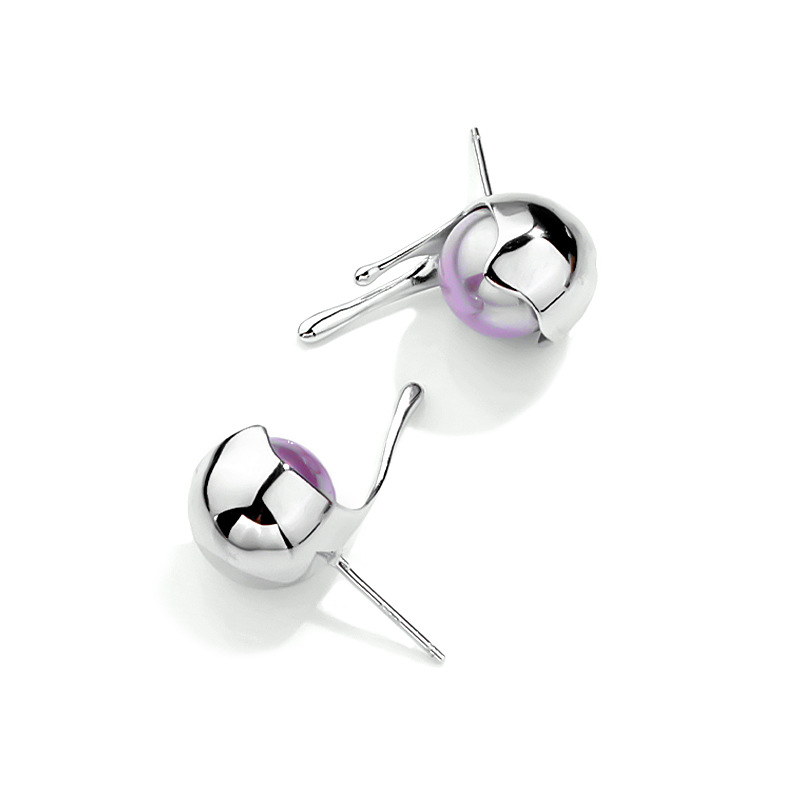 Pure Silver Earrings, Cool Style, Fashion Personality