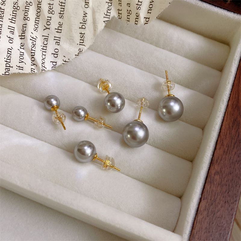 Title 3, Womens S925 Sterling Silver Pearl Earrings. En...