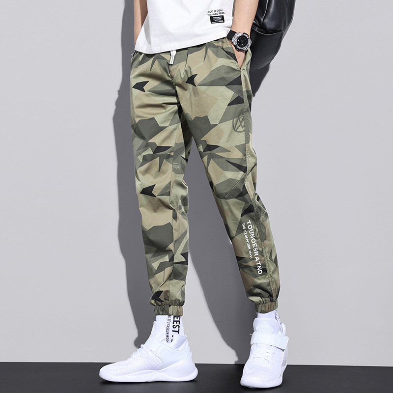 Title 5, Pantalon Homme Été Mince Exercice Camouflage Am...