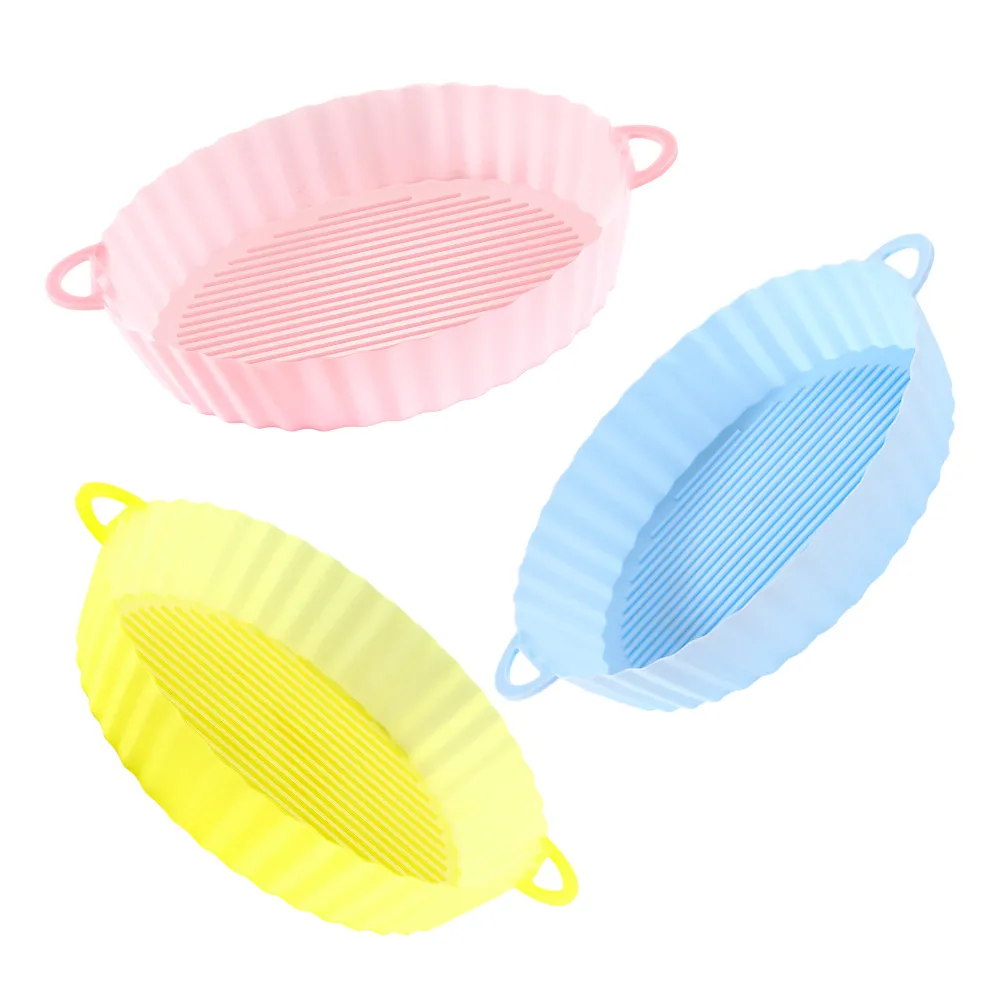 Air Fryer Tray Silicone Kitchen Supplies AirFryer Silicone Pot Grill Pan Accessories Disposable Paper Liner – image 8