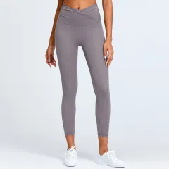 Women's High Waist Hip Lift Peach Hip Sports Running Tights - Moon Rock - View 1