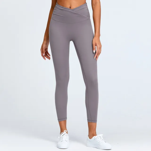 Women's High Waist Hip Lift Peach Hip Sports Running Tights Moon Rock - Shop at LoveMi