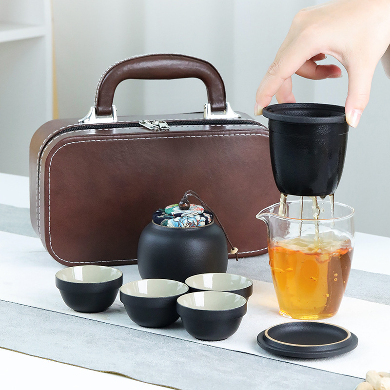 Portable Car Outdoor Travel Tea Set - 12