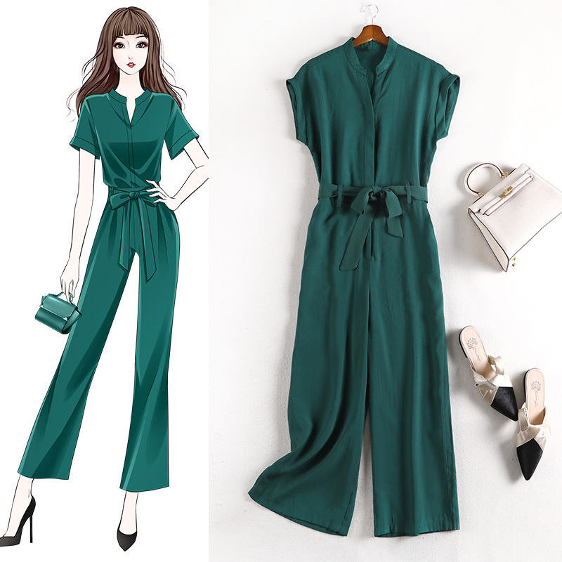 Title 2, Sleeveless V-neck jumpsuit