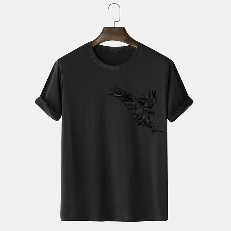 Round Neck T-shirt New Loose Short Sleeve Top