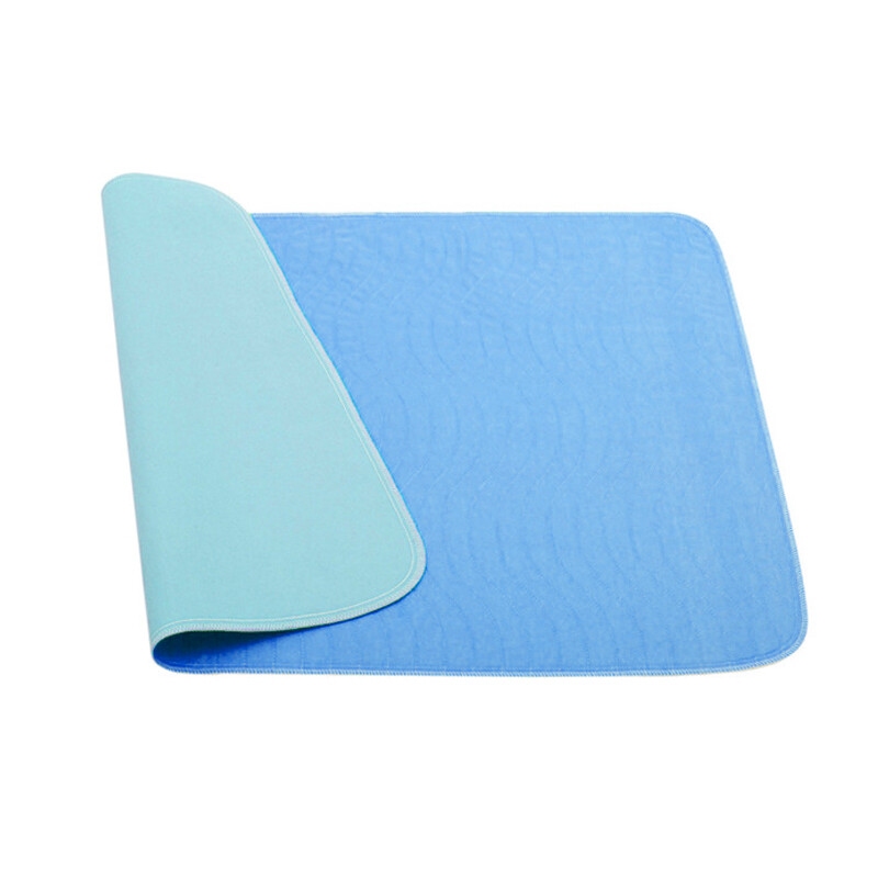 Blue Incontinence Washable Bed Pads Protection Sheets - Reusable High Absorbency — image 5