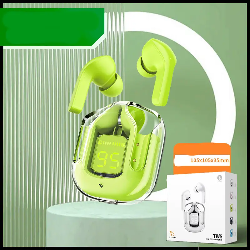 New Mini Transparent Wireless Bluetooth Headset Digital