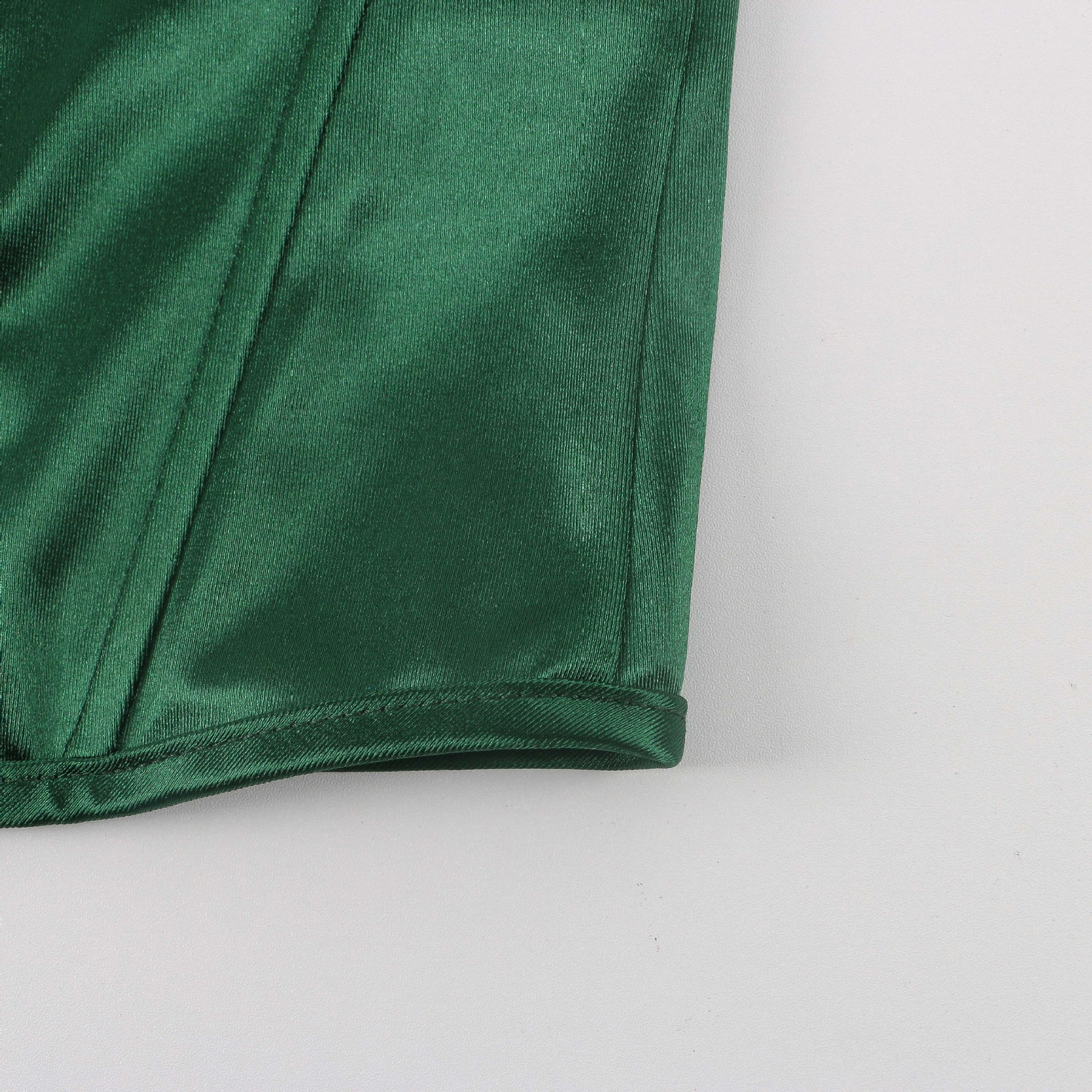 Fishbone Suspenders Square Collar Back Outer Vest Top