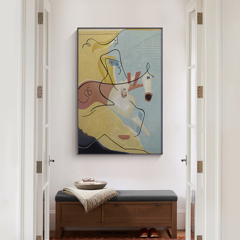 Custom Decorative Canvas Painting Core Frameless High-definition Inkjet