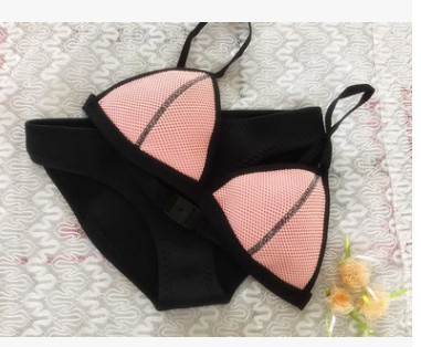 Title 4, New Style Neoprene Screened Bikini Ladies Swimw...