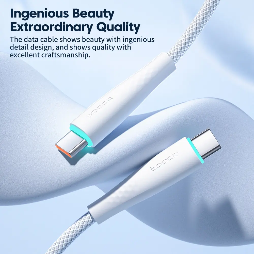 USB Type C to USB C Cable 100W 66W