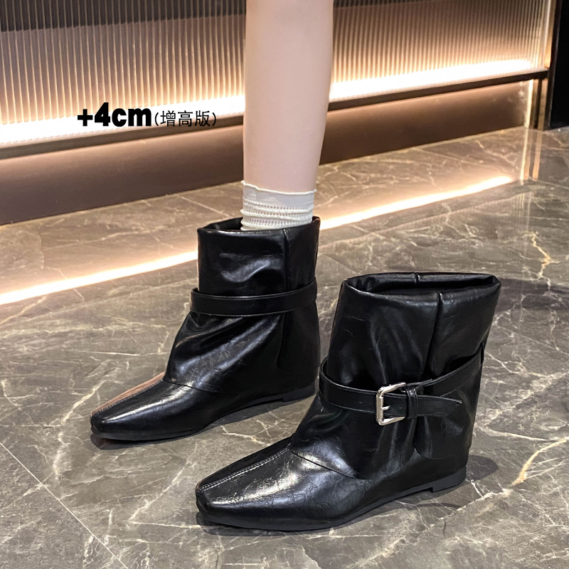Faux Suede Ankle Boots, picture 4 of 4