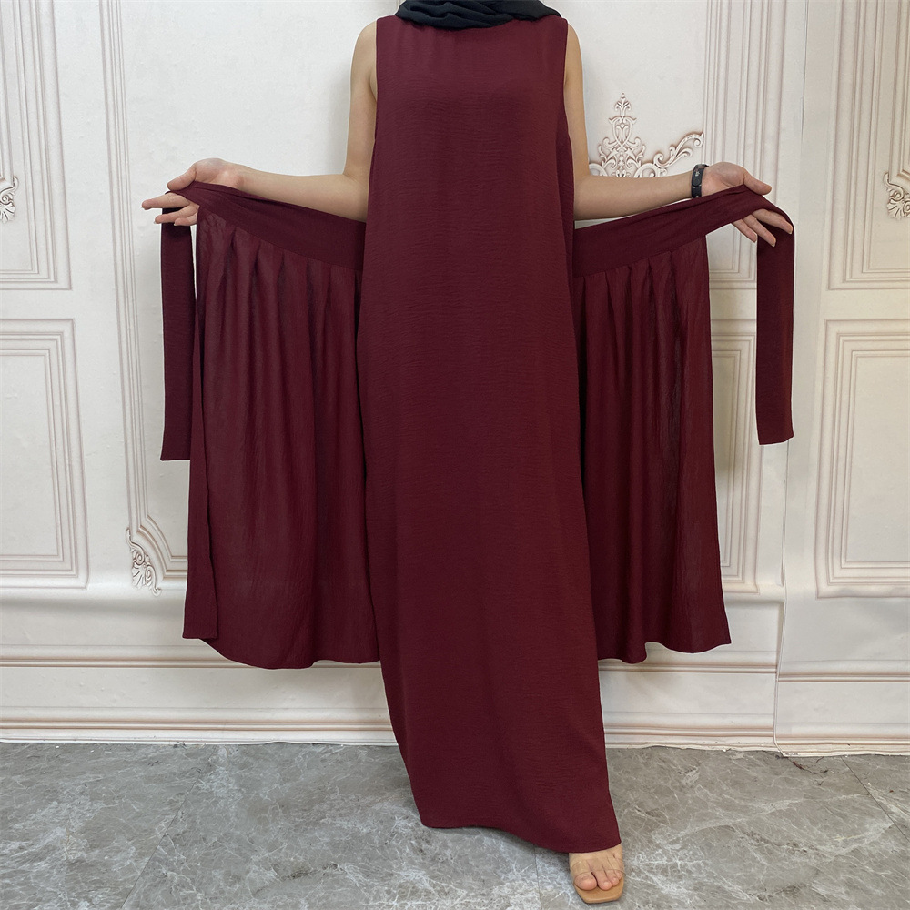 Title 4, Düz Renk Moda Robe Üç Parçalı Takım Elbise