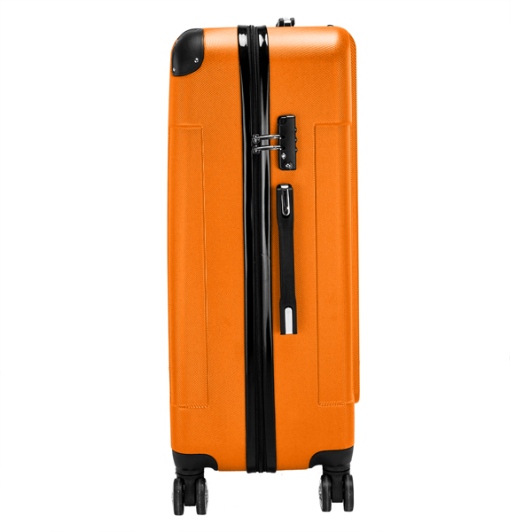 3-in-1 ABS Trolley Case 20 Inches, 24 Inches, 28 Inches Orange — foto 11
