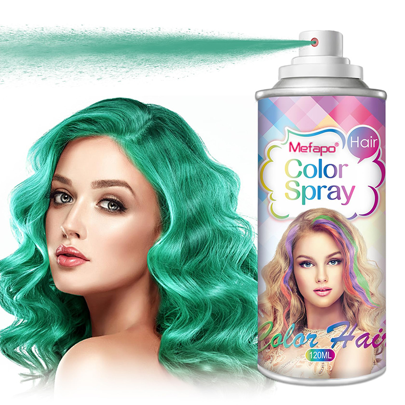 Color Spray Hair - Tinte Temporal Para El Cabello De 120ML, Gel Crema De Tinte Lavable Con Estilo Fuerte Para Fiestas Y Cosplay