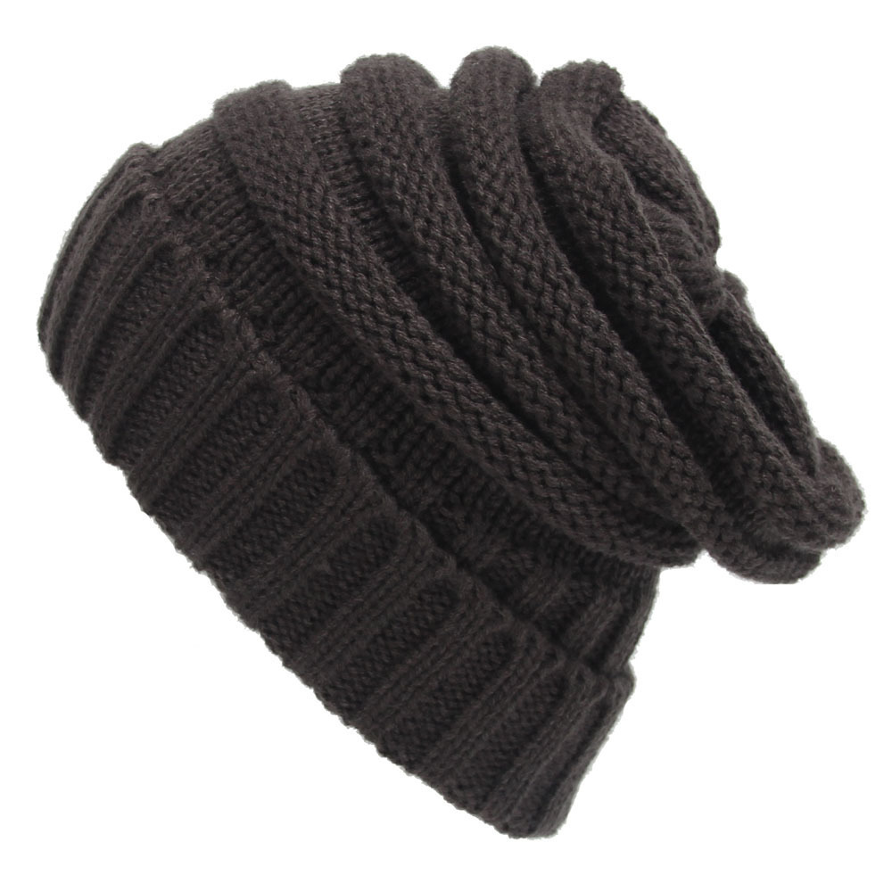 Title 12, Outdoor autumn and winter striped hood, warm an...