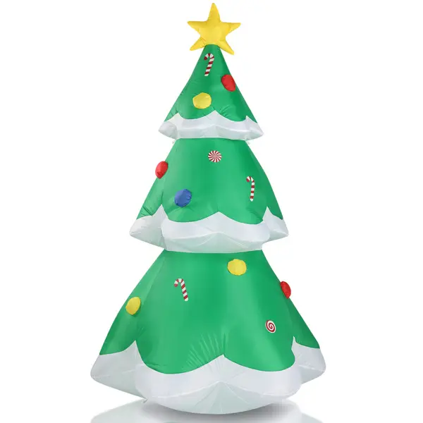 6.9ft Christmas Tree With 4 LED Light