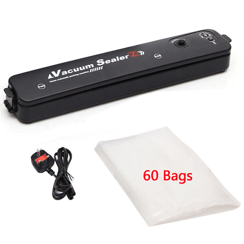 Vacuum Food Sealer Automatic Manual Dry Wet Pack Machine With 60 Bags UK — image 11