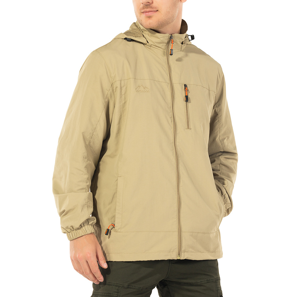 Men's Breathable Windbreaker Oversized Jacket