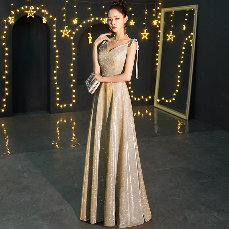 Starry Sky Evening Dress