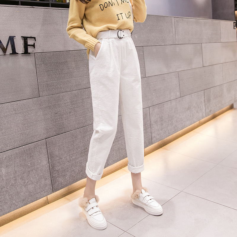 Title 4, Elastic waist casual pants, comfortable and ver...