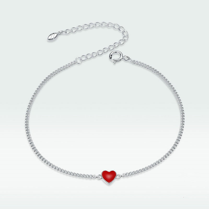 Yinziyun New Simple Love Sterling Silver Bracelet