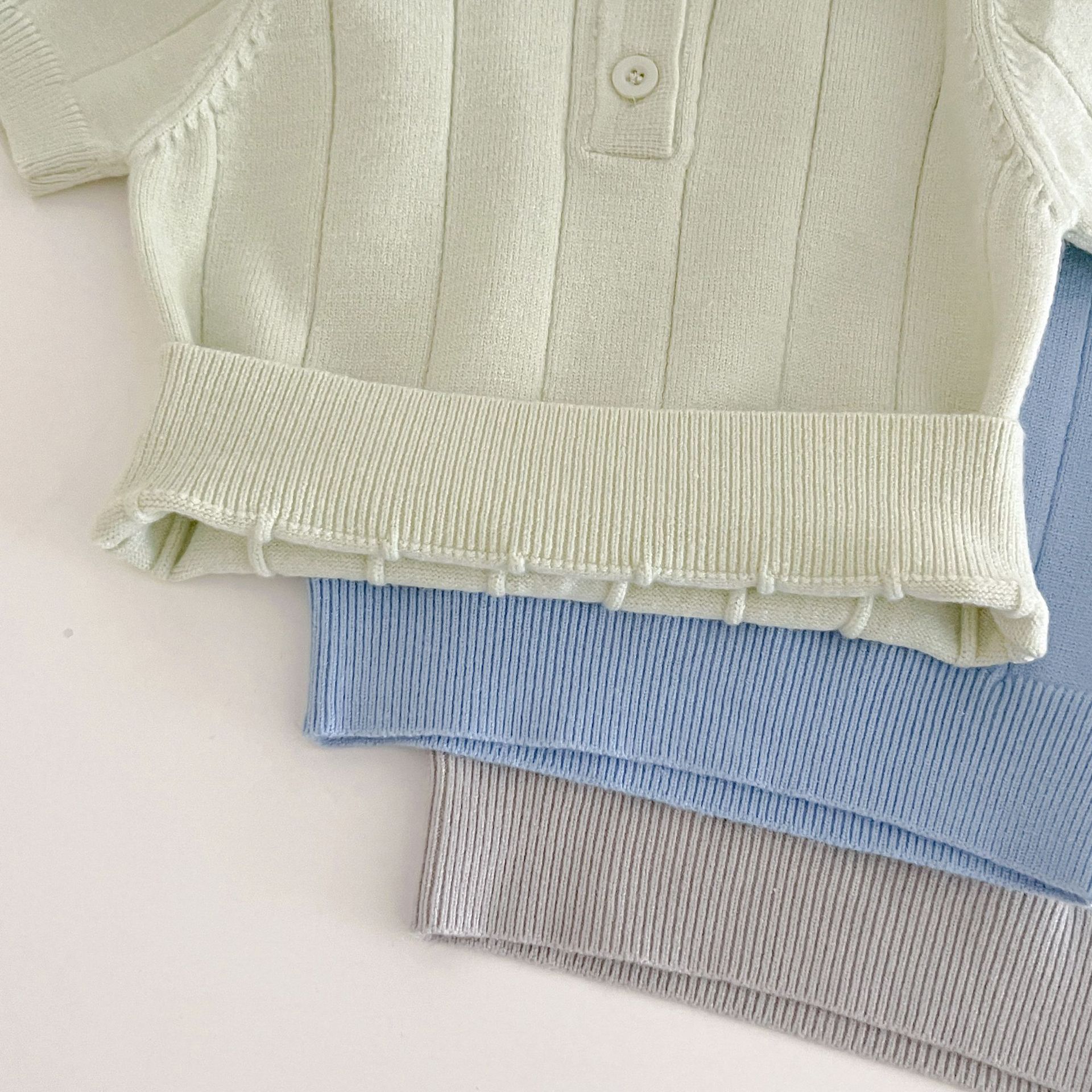 Title 21, Infants Baby Knitwear Lapel Pullover Blouse And...