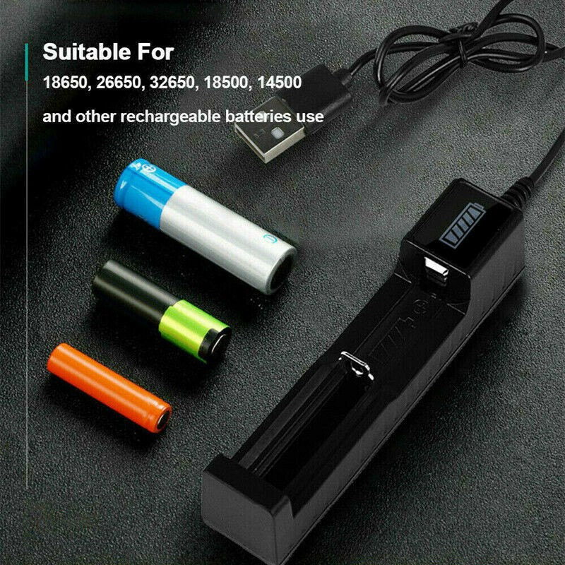 Li-ion Battery Charger 3000mAh 3.7V Rechargeable Batteries USB Charger For... 4