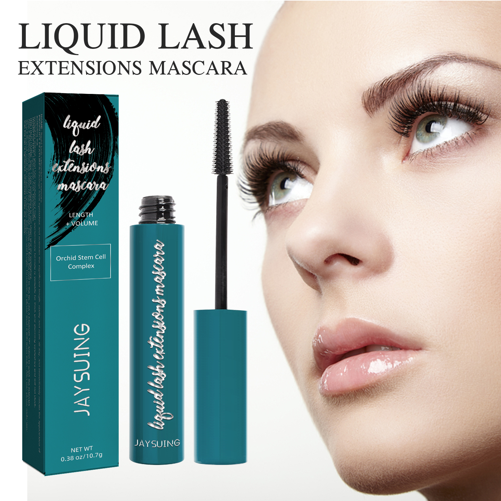 Waterproof Liquid Lash Extensions Mascara – Smudge-proof & Lasting. mascara Extend natural eyelashes to amazing lengths. Eyelashes look thicker and longer from base to tip. Waterproof & Smudge Proof: This waterproof long-lasting mascara ensures your lashe