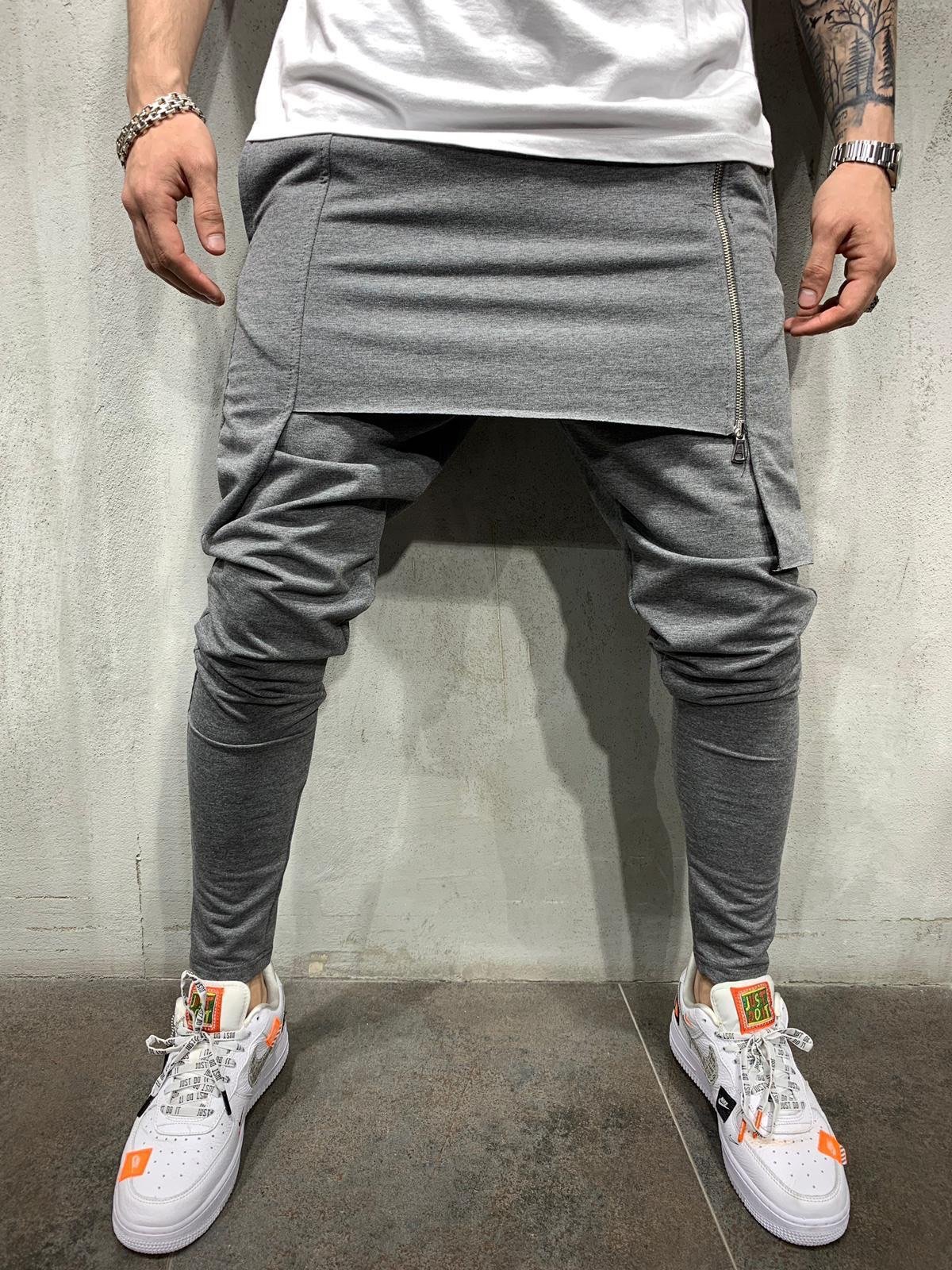 Slim-fit Casual Two-layer Sports Trousers