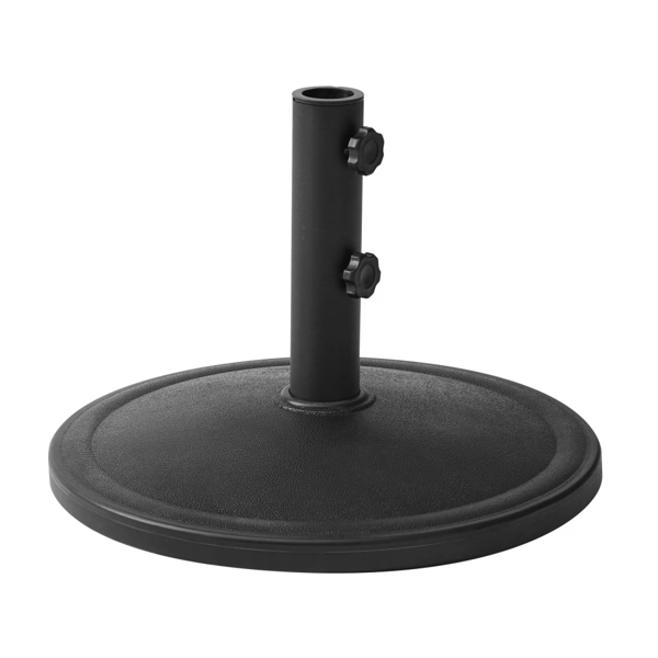 Outdoor 26lb Steel Round Umbrella Base, Black Finish  Shipment From Walmart — foto 3