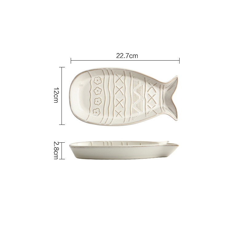 8.8inch fish plate