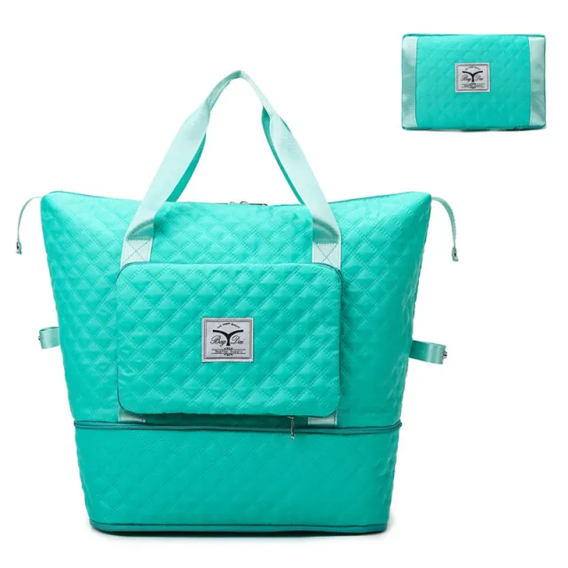Soft Surface Swimming Fitness Extended Shoulder Yoga Sports Bag Green - Shop at LoveMi