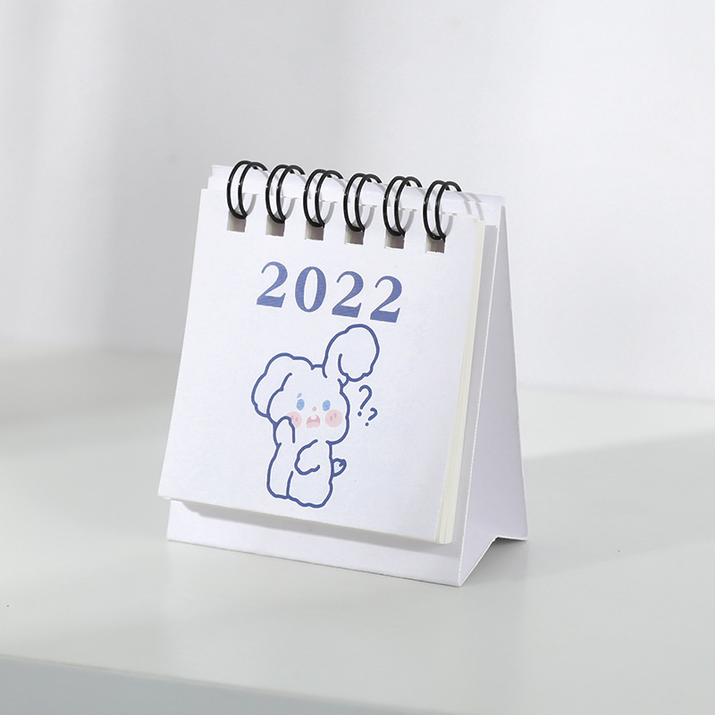 Mini Desk Calendar Text Calendar (Dumb rabbit)