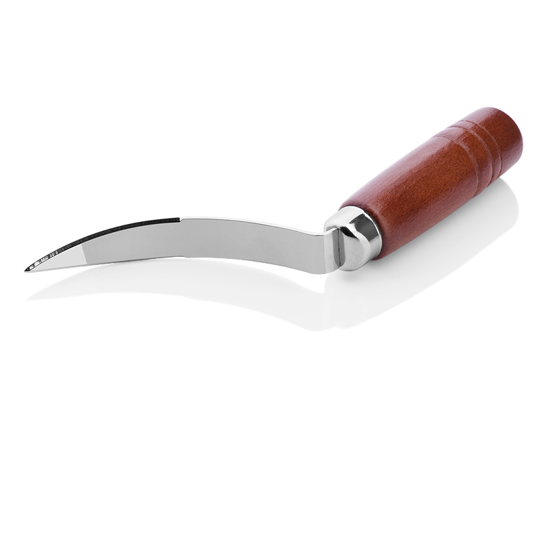 Title 7, Stainless Steel Coconut Knife With Wooden Handle