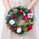 Red Doll Garland
