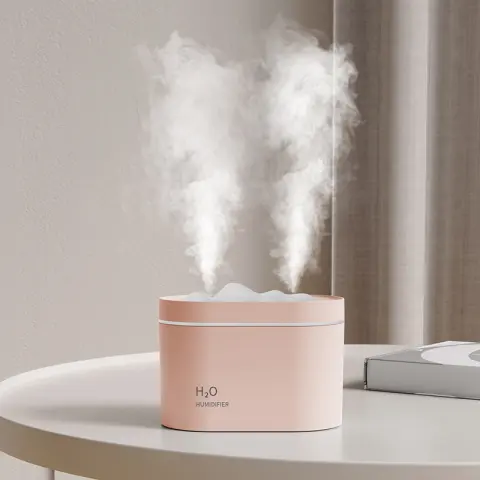 New USB Dual Spray Humidifier for Home Office