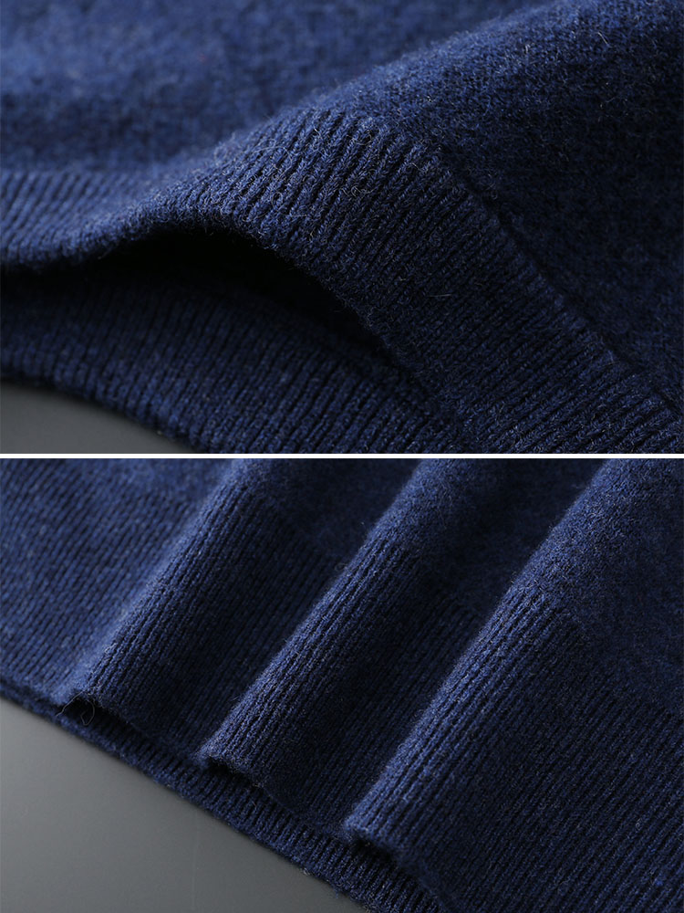 Title 7, Herren Cashmere Weste Ärmelloser Pullover Warme...