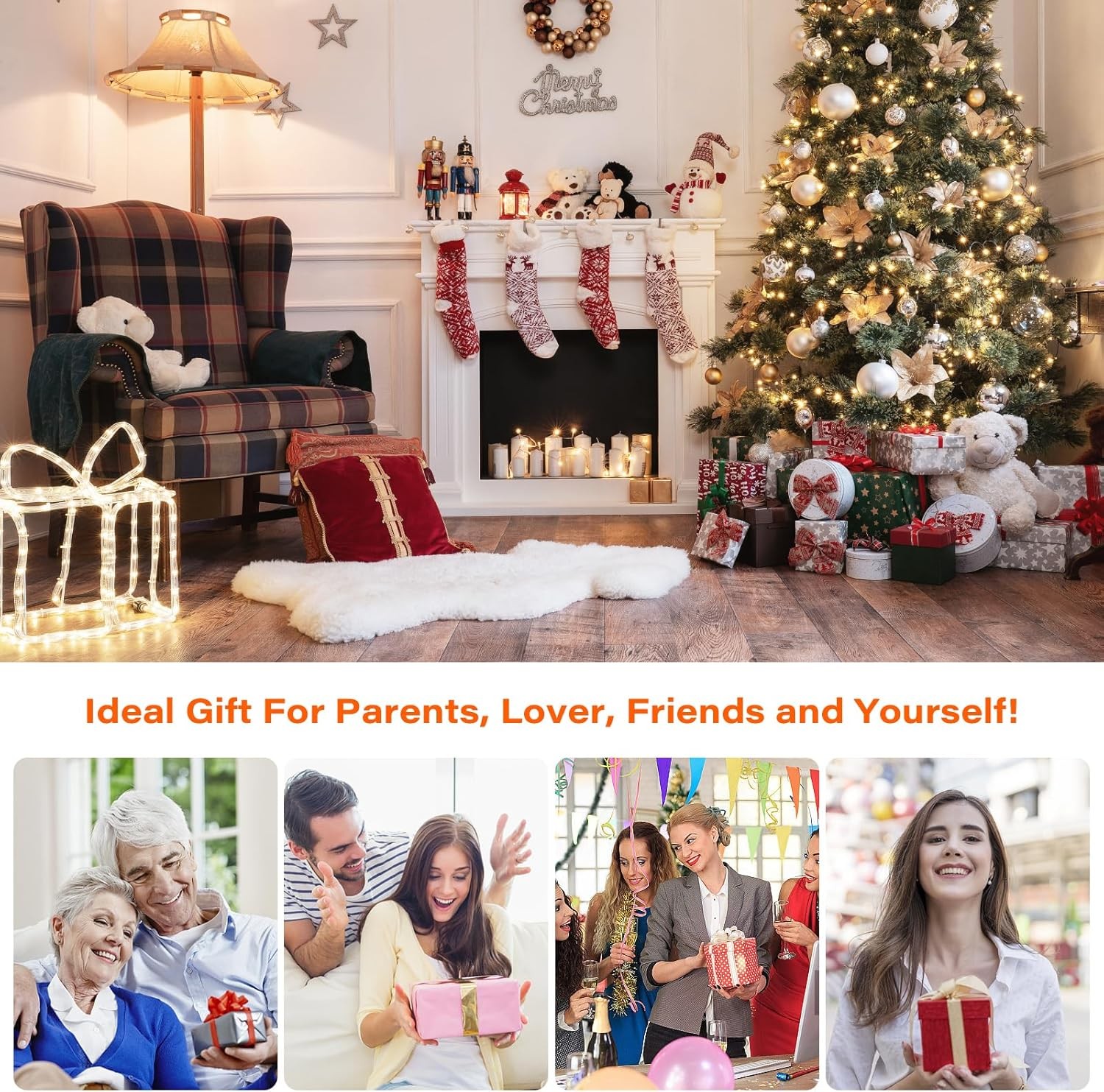 Electric Shiatsu Neck Back Shoulder Massager With Heat & Kneading, Deep Tissue Massage For Home Car Office Use, UK Plug