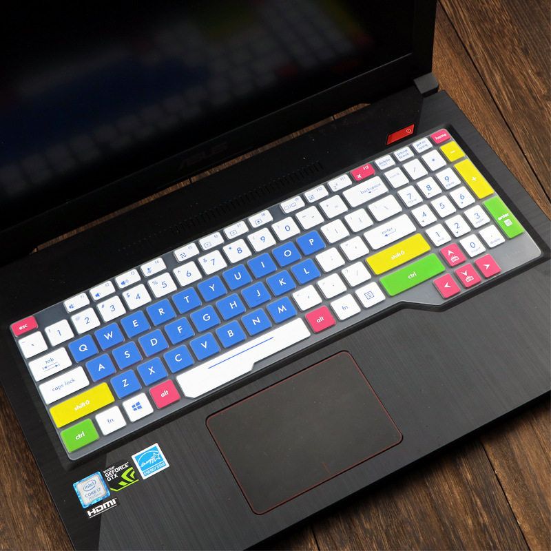 Clear US Keyboard Skin Cover For ASUS Laptops - Fits X550, VM590, F550, F555, & More