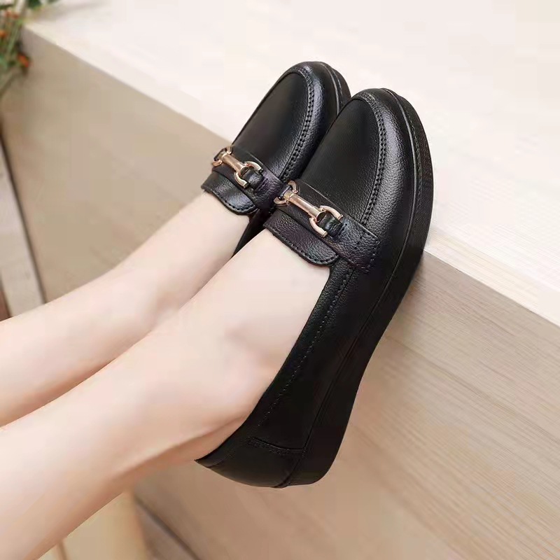 Professional Baotou Ladies Single Shoes Fashion Low-top Flat-heel Breathable Casual