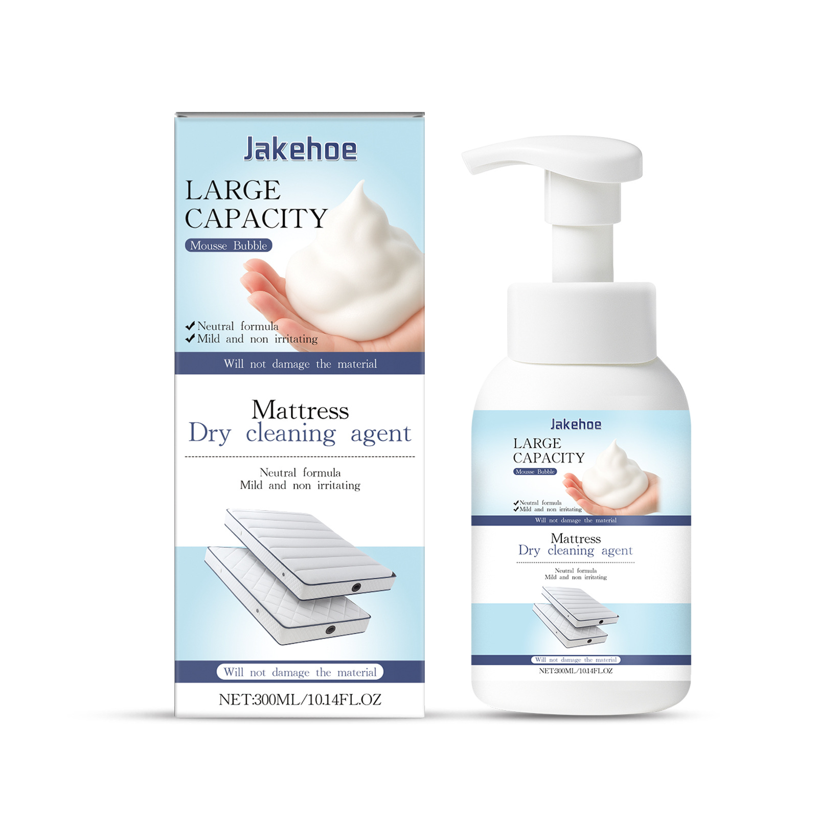 JAKEHOE Mattress Cleaner - Multi-functional Cleaner For Mattresses, Carpets, Oil Stains, And Dirt - Suitable For Daily Household Use
