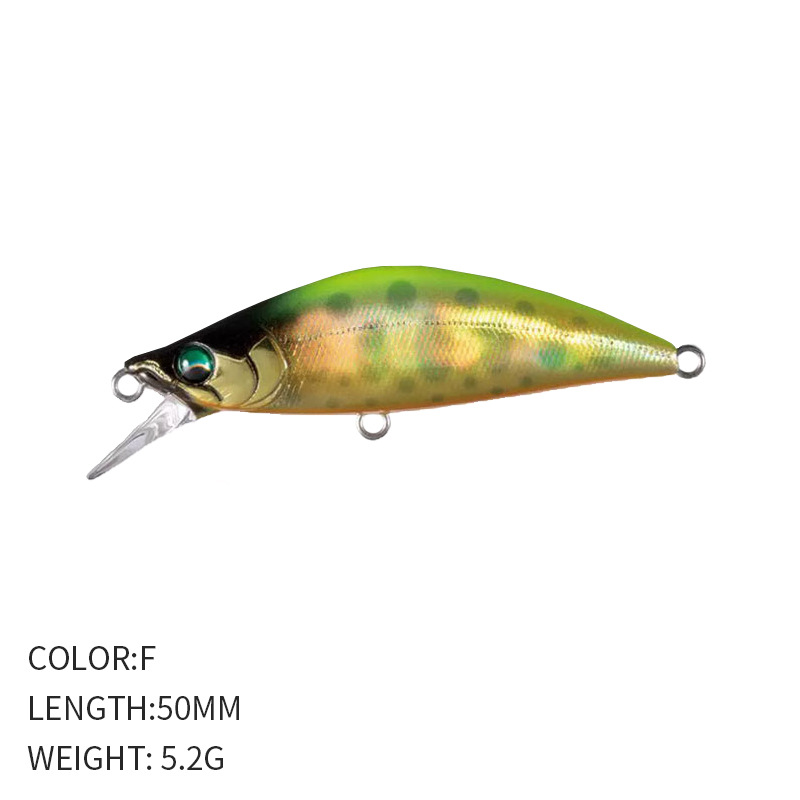 Submerged Long Casting Warped Mouth Bass Mini Microbait - Image 4