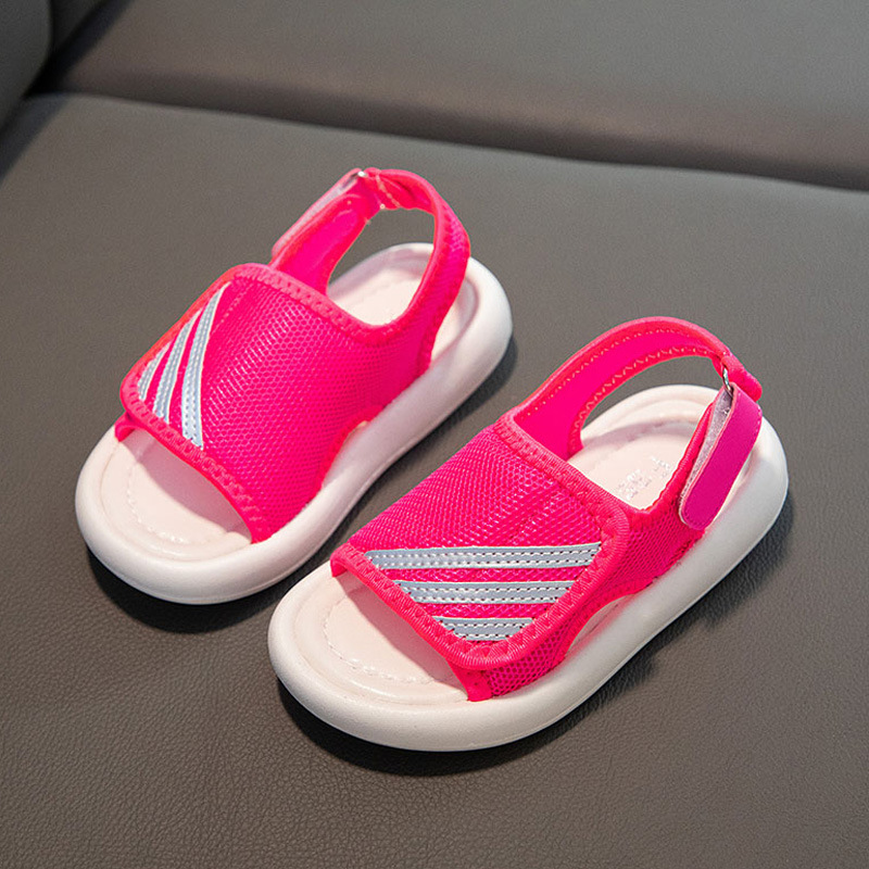 Beach shoes peep-toe sandals for girls