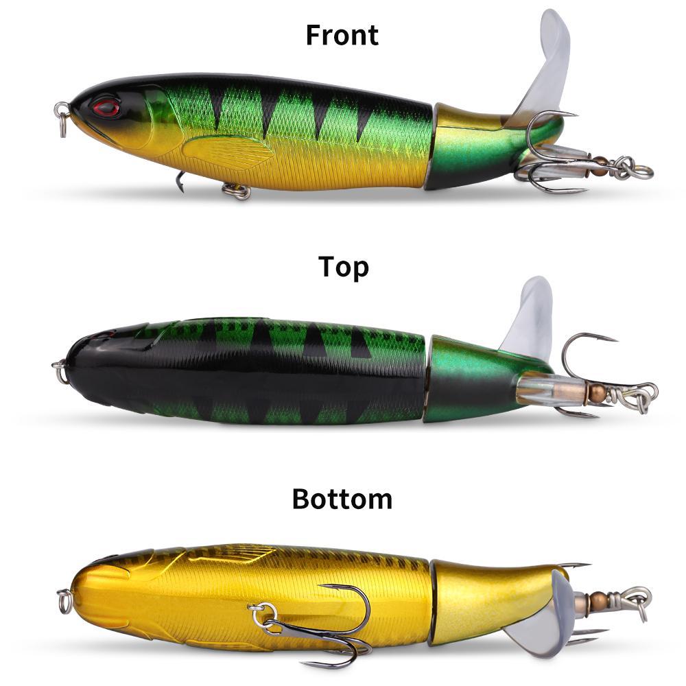 5-piece Set 13g 10cm Top Pencil Spinning Tail Hard Bait Freshwater Sea Bass Trout Lure image 7